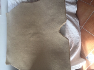 Mercedes-Benz Kofferraum Teppich Trunk Carpet New Creme  W108 W109 W 111